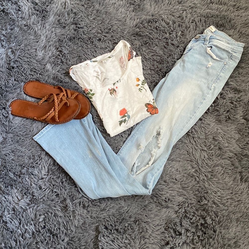 Lucky brand nature tee S